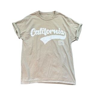 Altar'd State California Beige T-Shirt